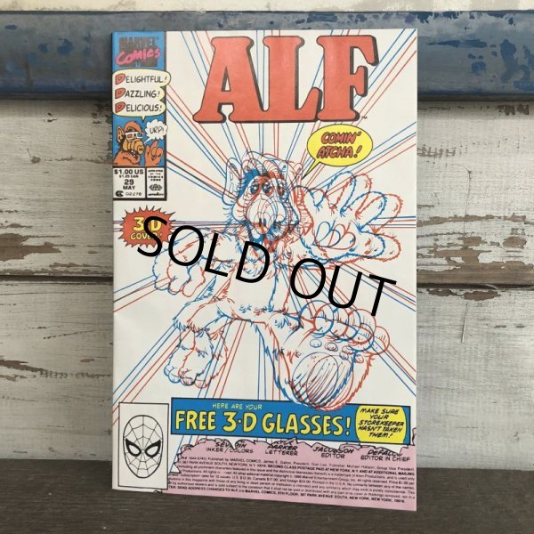 画像1: 80s Vintage Comic ALF 1990 MAY  (A008) (1)