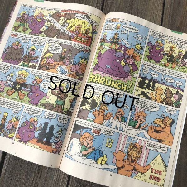 画像6: 80s Vintage Comic ALF 1990 JULY  (A010) (6)