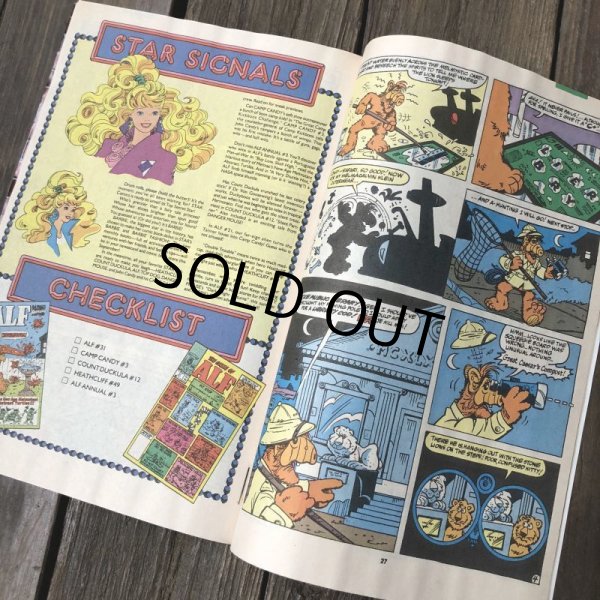 画像5: 80s Vintage Comic ALF 1990 JULY  (A010) (5)