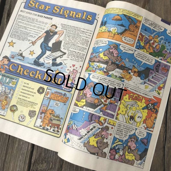 画像4: 80s Vintage Comic ALF 1988  OCT (A004) (4)