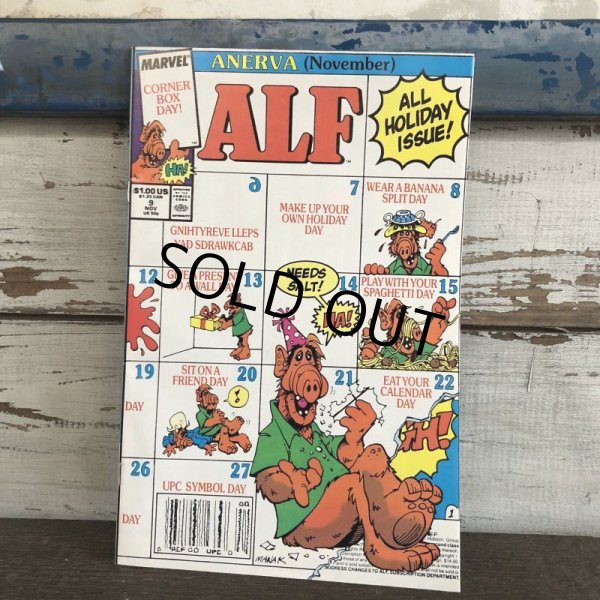 画像1: 80s Vintage Comic ALF 1988  NOV (A005) (1)