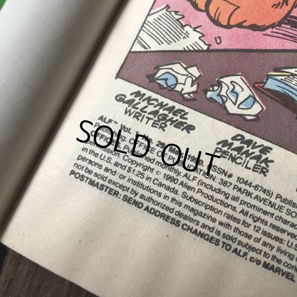 画像2: 80s Vintage Comic ALF 1990 MAY  (A008) (2)