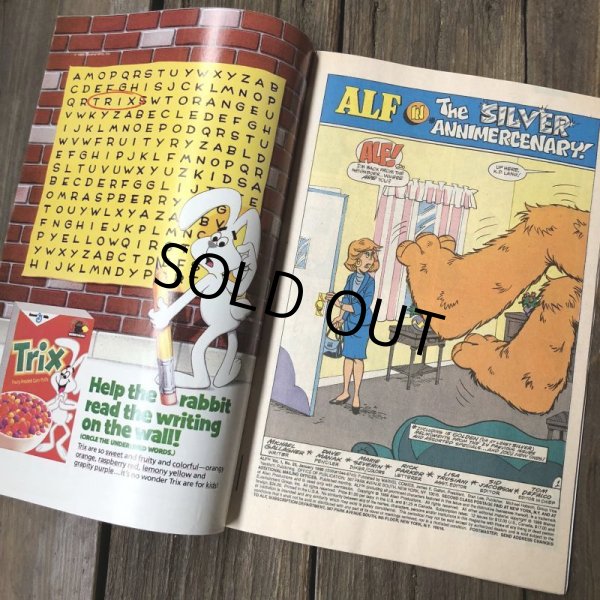 画像3: 80s Vintage Comic ALF 1990 JAN  (A007) (3)