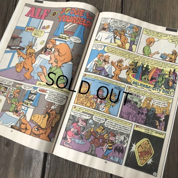画像8: 80s Vintage Comic ALF 1990 NOV  (A013) (8)