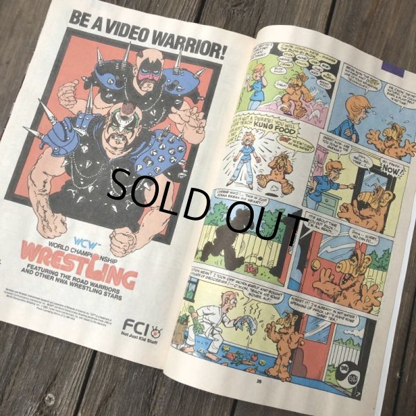 画像4: 80s Vintage Comic ALF 1990 JUN  (A009) (4)