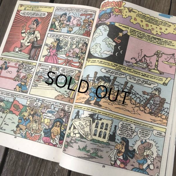画像5: 80s Vintage Comic ALF 1990 OCT  (A012) (5)