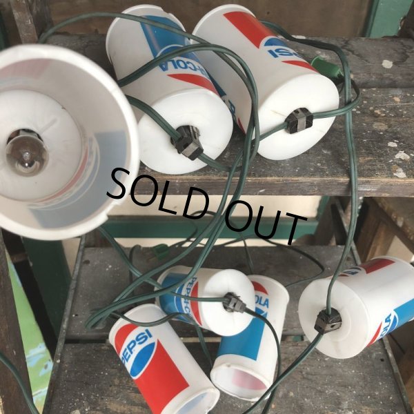 画像6: 70s Vintage PEPSI-COLA Patio Electric Lights (J985) (6)
