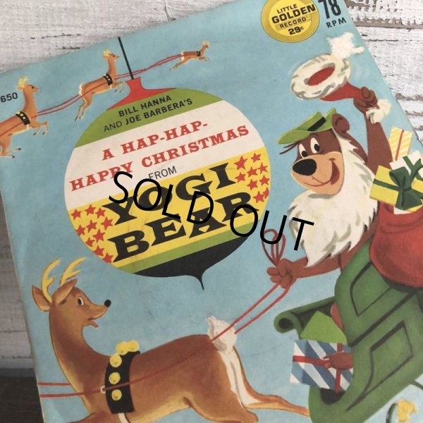 画像5: 60s Vintage Record Yogi Bear (S010) (5)