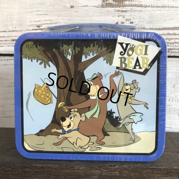 画像1: Vintage Yogi Bear Candy Can Lunch Box (J991) (1)