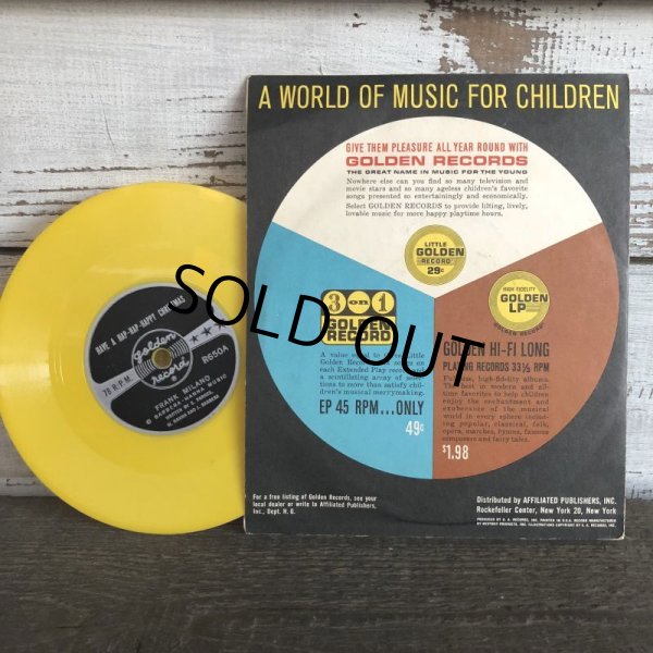 画像2: 60s Vintage Record Yogi Bear (S010) (2)