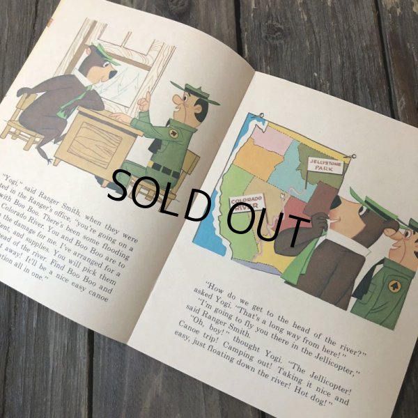 画像4: 70s Vintage Book Yogi Bear & The Colorado River (S009) (4)