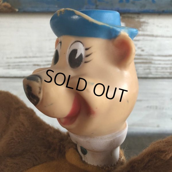 画像2: 【SALE】 Vintage Yogi Bear Hand Puppet Doll 50s Knicker Bocker (J997) (2)