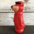 画像5: Vintage Yogi Bear Plastic Doll Red 18cm (S003) (5)