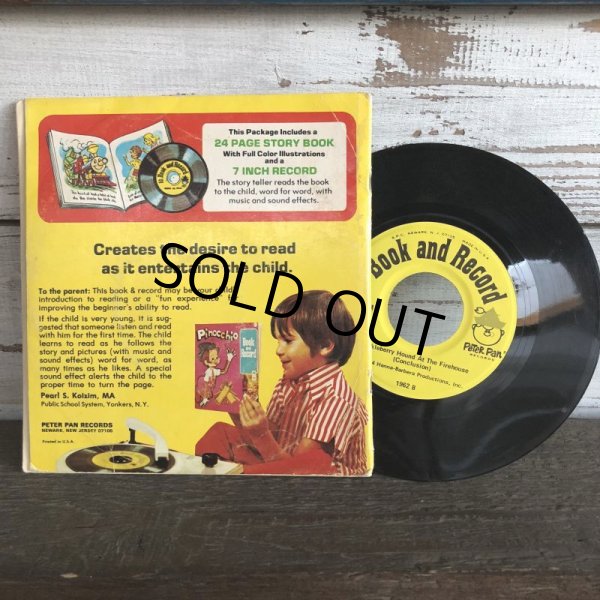 画像2: 70s Vintage Book W/EP H.Hound At The FIREHOUSE (S006) (2)