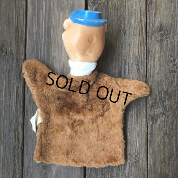 画像8: 【SALE】 Vintage Yogi Bear Hand Puppet Doll 50s Knicker Bocker (J997) (8)