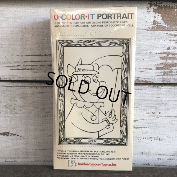 画像3: Vintage Cindy Bear Mini Rug Doll W/BOX 70s Knicker Bocker (S002) (3)