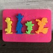 画像1: Vintage Arby's 3D Puzzle Huckleberry Friends (J987) (1)