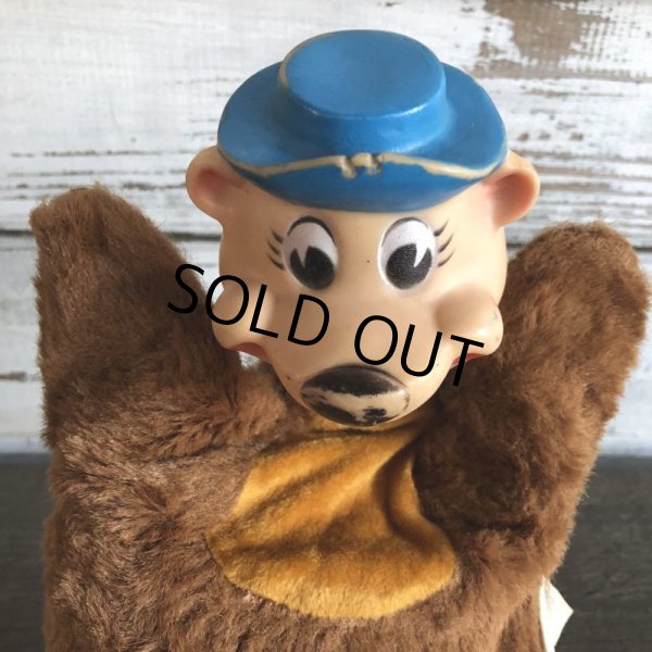 画像6: 【SALE】 Vintage Yogi Bear Hand Puppet Doll 50s Knicker Bocker (J997) (6)
