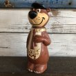 画像8: Vintage Yogi Bear Plastic Bank Doll 23cm (S005) (8)