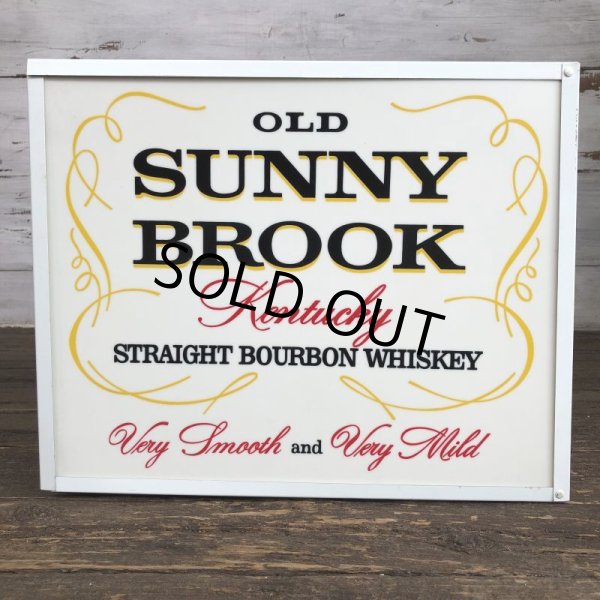 画像6: Vintage Old Sunny Brook Whiskey Lighted BAR Sign (S016) (6)