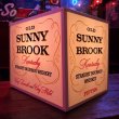 画像1: Vintage Old Sunny Brook Whiskey Lighted BAR Sign (S016) (1)