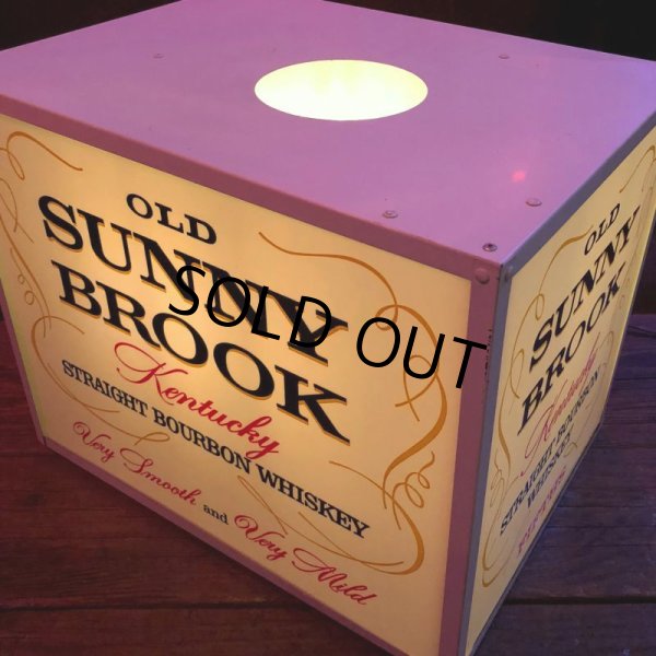 画像2: Vintage Old Sunny Brook Whiskey Lighted BAR Sign (S016) (2)