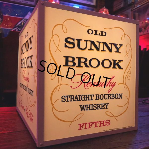 画像4: Vintage Old Sunny Brook Whiskey Lighted BAR Sign (S016) (4)