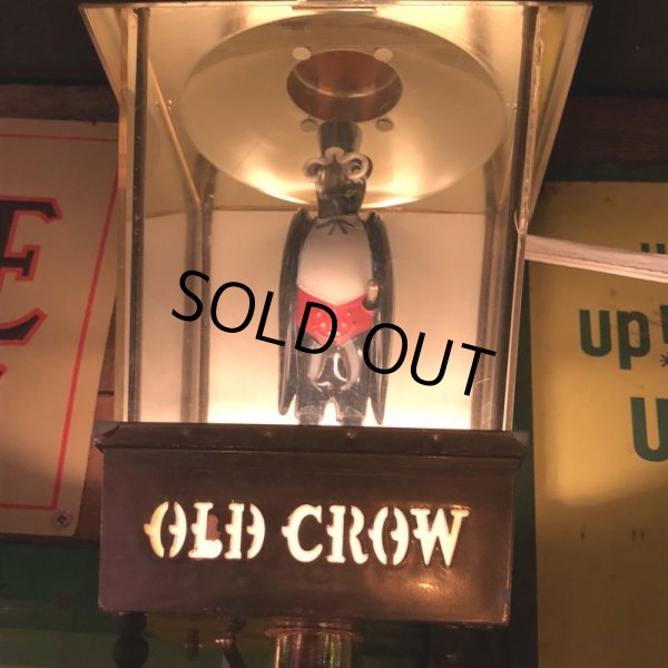 画像2: Vintage Old Crow Whiskey Lighted BAR Sign (S017) (2)
