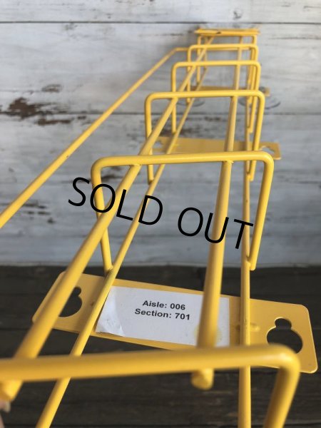 画像5: Vintage Heinz Store Display Metal Shelf Rack Yellow Mustard (S020) (5)