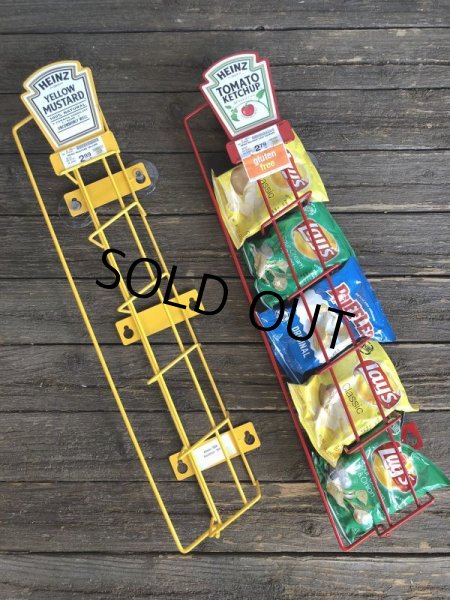 画像7: Vintage Heinz Store Display Metal Shelf Rack Tomato Ketchup (S021) (7)