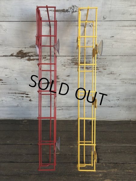 画像2: Vintage Heinz Store Display Metal Shelf Rack Yellow Mustard (S020) (2)