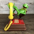 画像1: 80s Vintage Telephone Kermit (S031) (1)