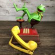 画像2: 80s Vintage Telephone Kermit (S031) (2)
