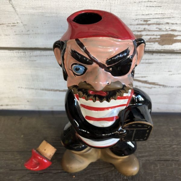画像5: Vinatge Pirate Decanter & Shot Glass Set (S033) (5)