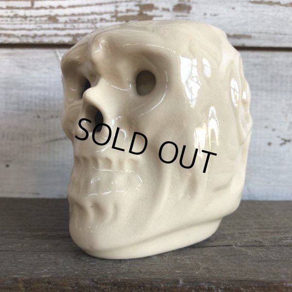 画像2: 50s Vintage Skull Heavy Mug (S032) (2)