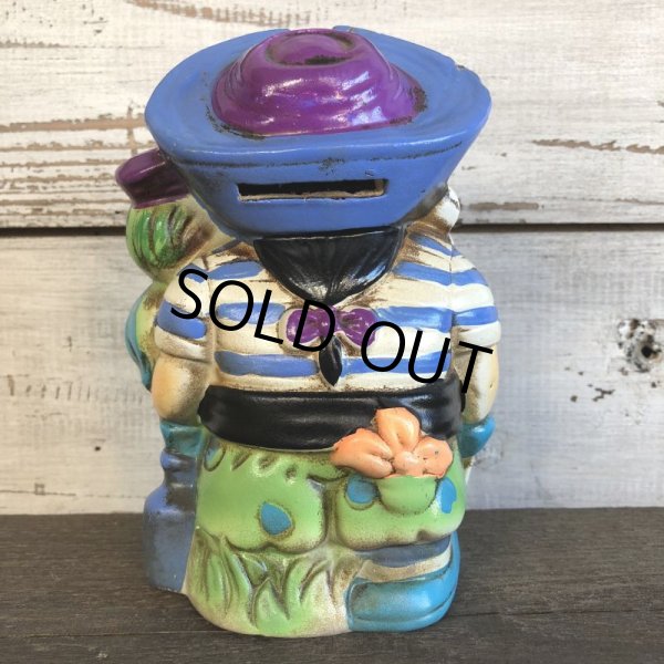 画像3: 60s Vintage Pirates Ceramic Bank (S033) (3)