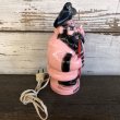 画像4: 50s Vintage CAP'N KID Plastic Bank Lamp (S038) (4)