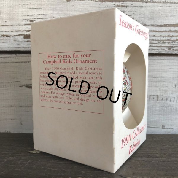 画像4: Vintage Campbell Kids Christmas Ball Ornament 1990 (S052)  (4)
