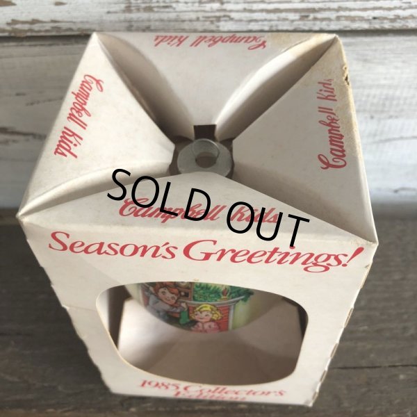 画像6: Vintage Campbell Kids Christmas Ball Ornament 1985 (S057)  (6)