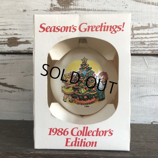 画像1: Vintage Campbell Kids Christmas Ball Ornament 1986 (S056) (1)