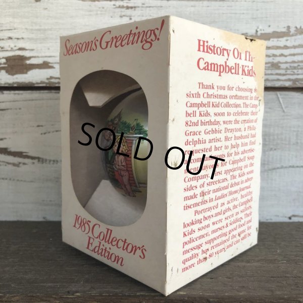 画像2: Vintage Campbell Kids Christmas Ball Ornament 1985 (S057)  (2)