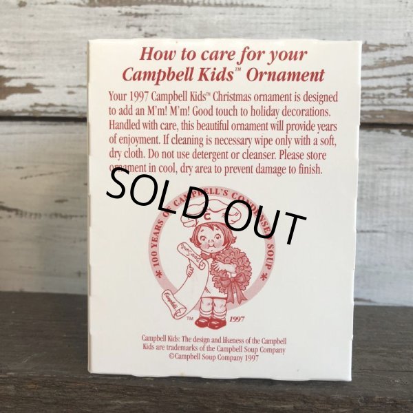 画像3: Vintage Campbell Kids Christmas Ball Ornament 1997 (S045)  (3)