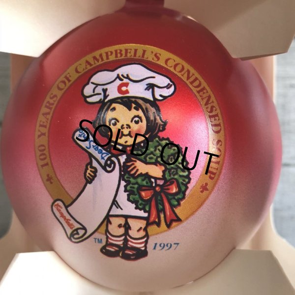 画像6: Vintage Campbell Kids Christmas Ball Ornament 1997 (S045)  (6)
