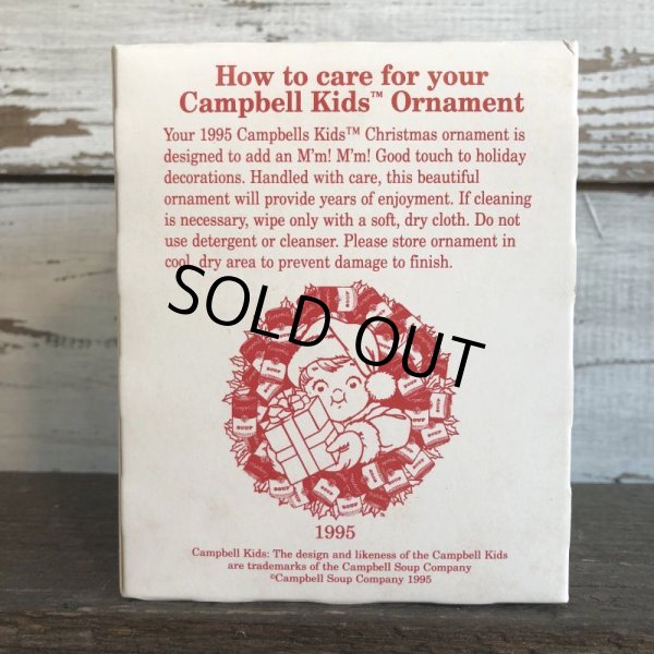 画像3: Vintage Campbell Kids Christmas Ball Ornament 1995 (S047)  (3)
