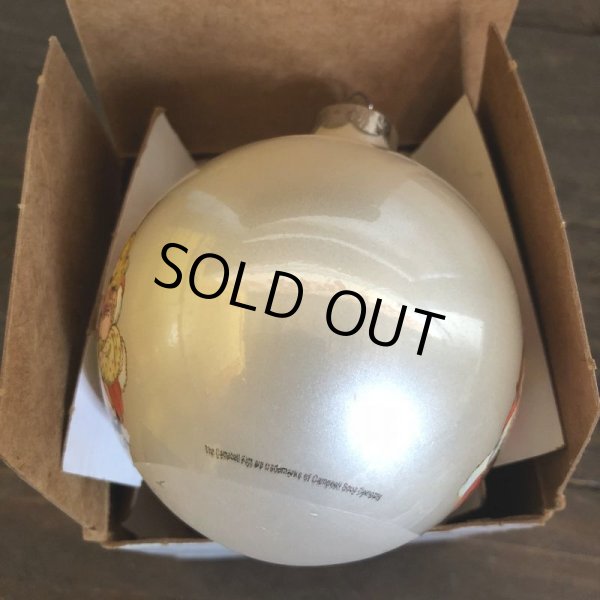 画像6: Vintage Campbell Kids Christmas Ball Ornament 1980 (S062)  (6)