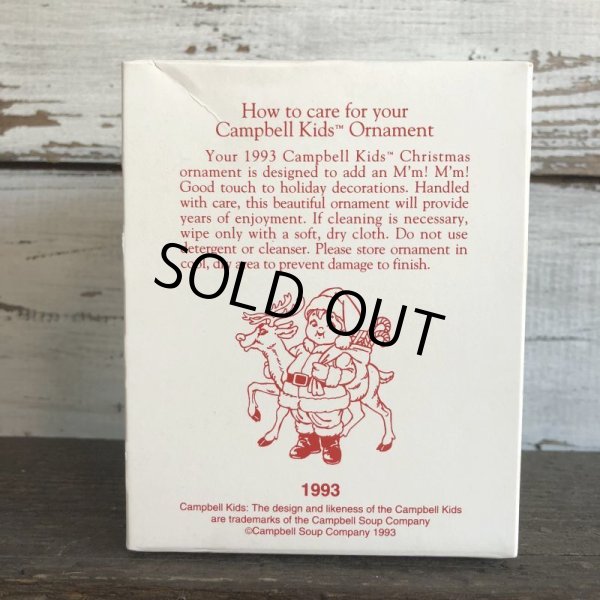 画像3: Vintage Campbell Kids Christmas Ball Ornament 1993 (S049)  (3)