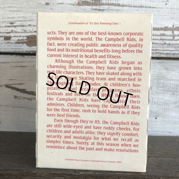 画像3: Vintage Campbell Kids Christmas Ball Ornament 1989 (S053)  (3)