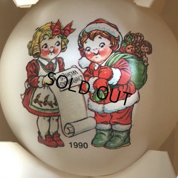 画像6: Vintage Campbell Kids Christmas Ball Ornament 1990 (S052)  (6)