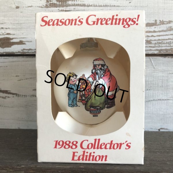 画像1: Vintage Campbell Kids Christmas Ball Ornament 1988 (S054)  (1)