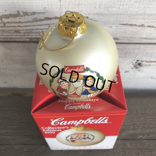 画像6: Vintage Campbell Kids Christmas Ball Ornament 1999 (S043)  (6)